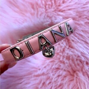 Pink ‘DIANA’ collar